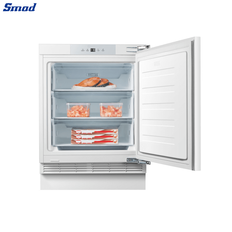 Smad 95L Integrated Undercounter Freezer with direct cooling system