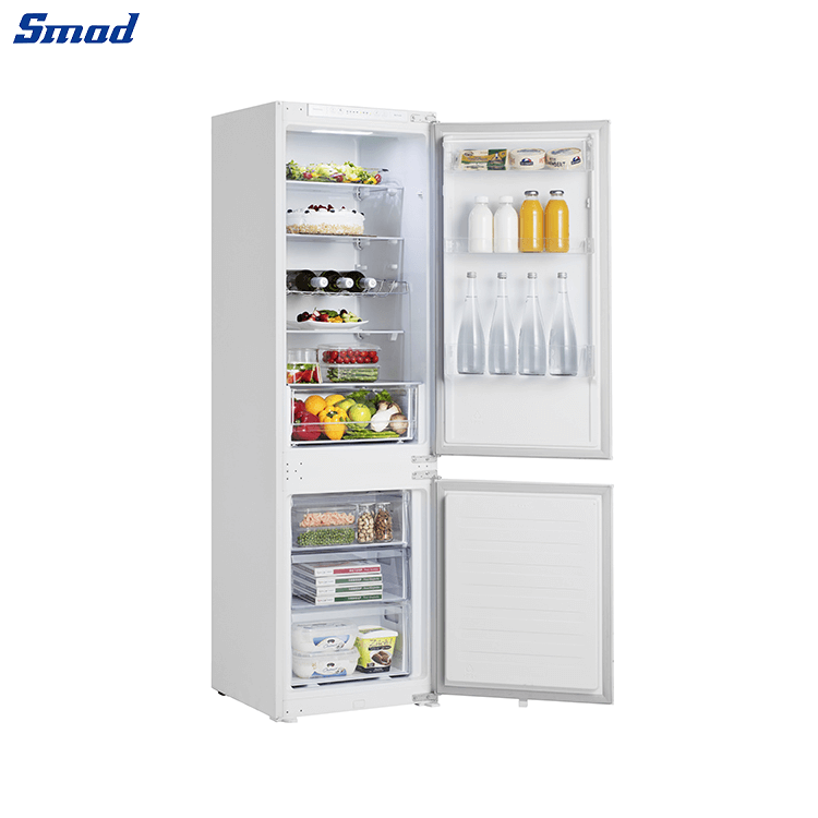 
Smad 240L 70/30 Integrated Tall Fridge Freezer with Efficient LED internal light