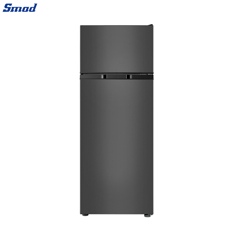 
Smad 212L White Direct Cool Top Mount Double Door Fridge with Manual Defrost