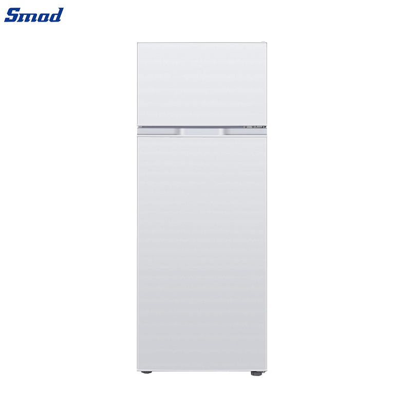 Smad 212L White Direct Cool Top Mount Double Door Fridge with Mechanical control