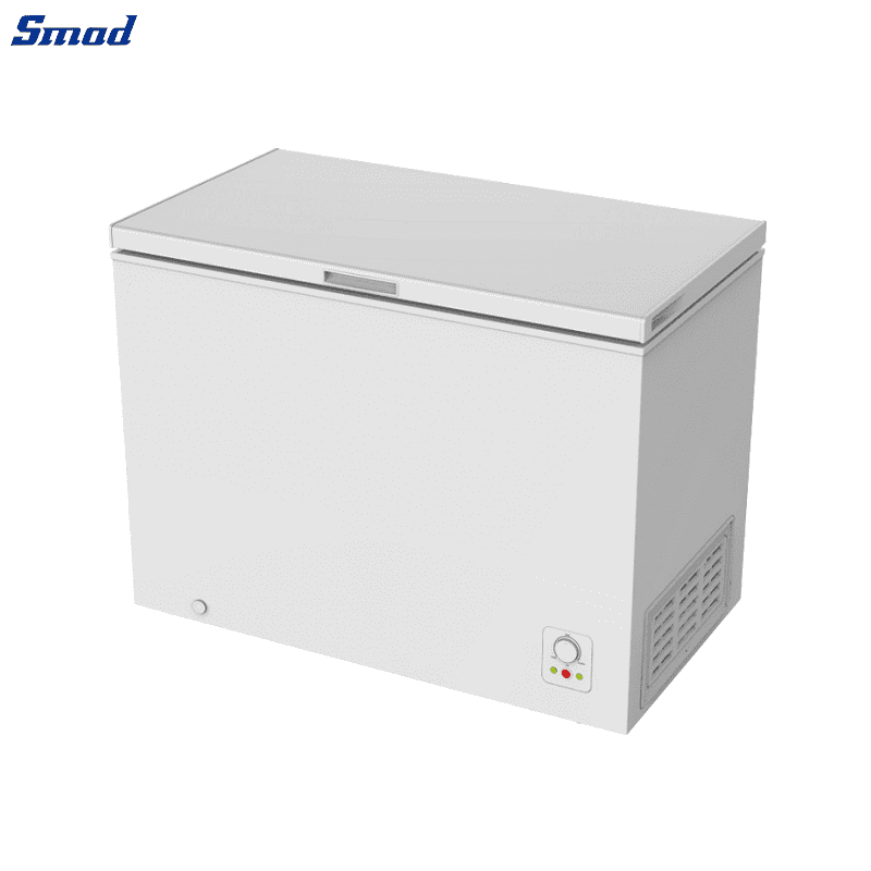 
Smad 297L White Deep Chest Freezer with power indicator