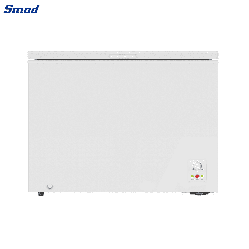 Smad 297L White Deep Chest Freezer with mechanical temperature control