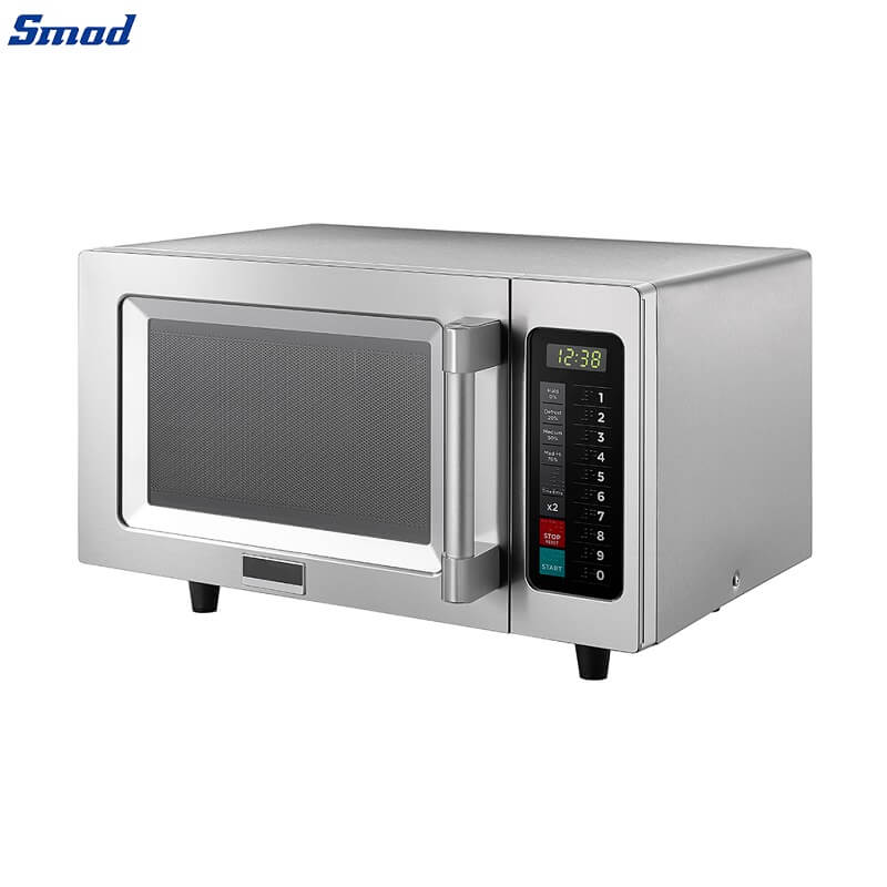 
Smad 25L 1000W Light Duty Commercial Microwave with 100 Auto Menu