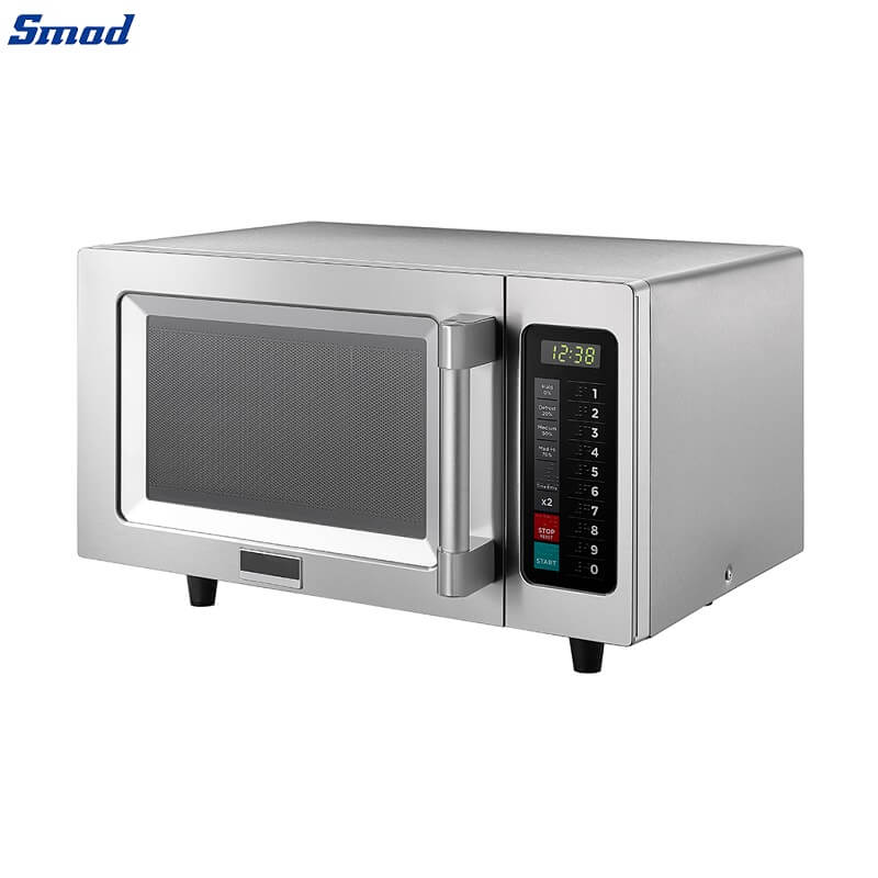 
Smad 25L 1000W Light Duty Commercial Microwave with 100 Auto Menu