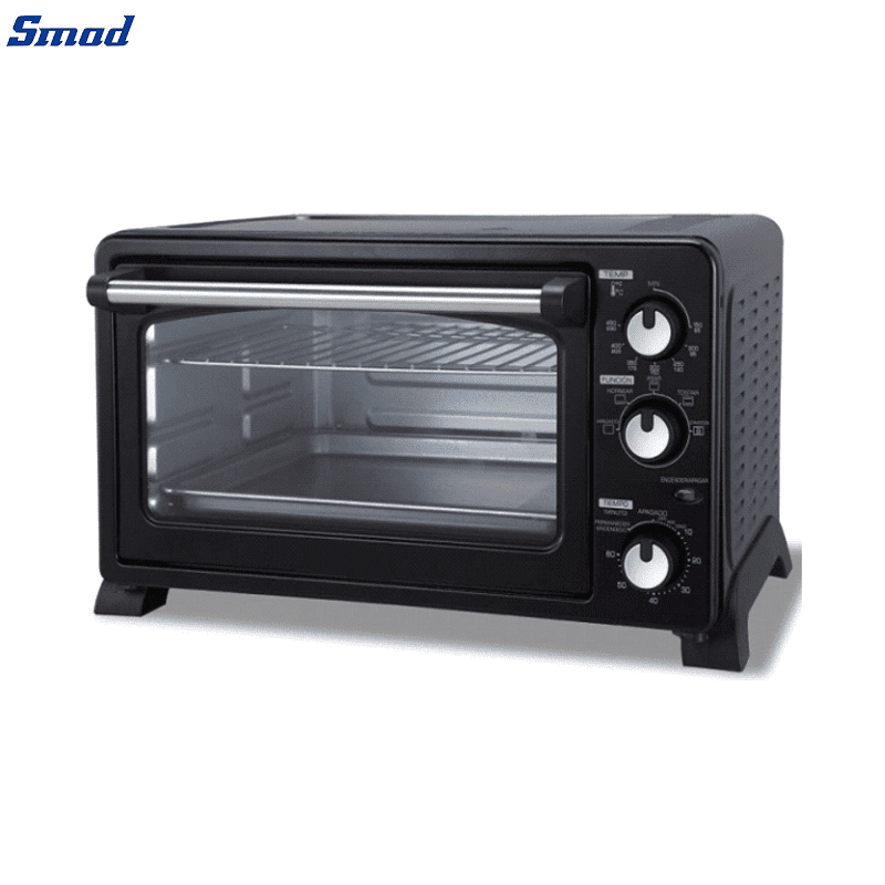 
Smad Mini Toaster Countertop Oven for Baking with Power indicator