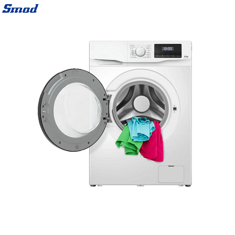 
Smad A+++ Stainless Steel Front Load Washing Machine with Honeycomb Drum