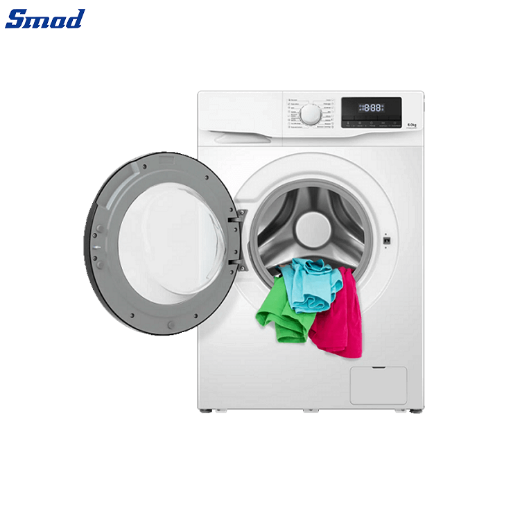 
Smad A+++ Stainless Steel Front Load Washing Machine with Honeycomb Drum