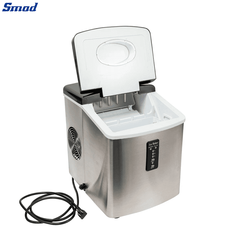 
Smad Small Portable Ice Maker blue color