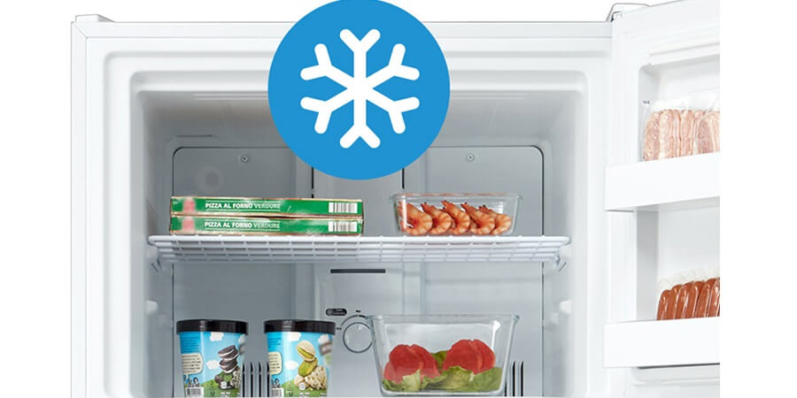 
Smad 10 Cu. Ft. Top Freezer Refrigerator with Freezer door rack