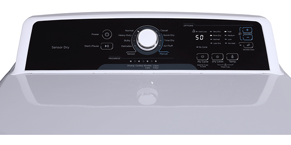 
Smad Front Load Gas / Electric Dryer with Sensor Dry technology