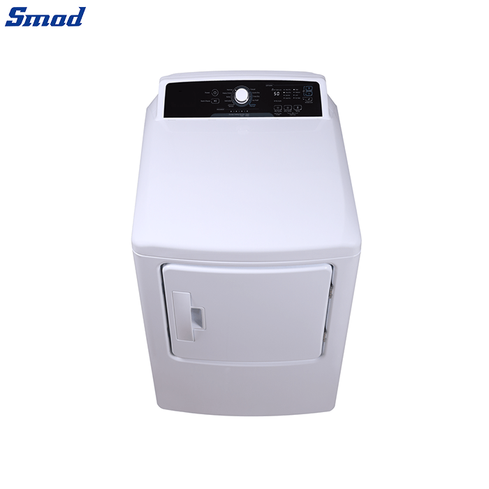 
Smad Front Load Gas / Electric Dryer with Damp Dry Alert