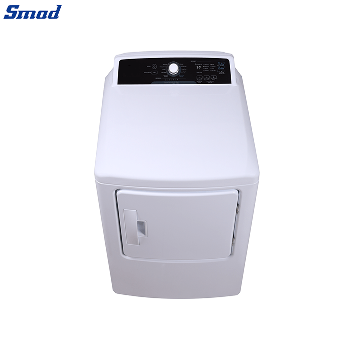 
Smad Front Load Gas / Electric Dryer with Damp Dry Alert