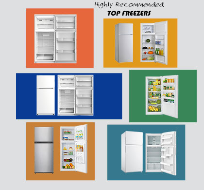 why top freezer refrigerators are right for your business
