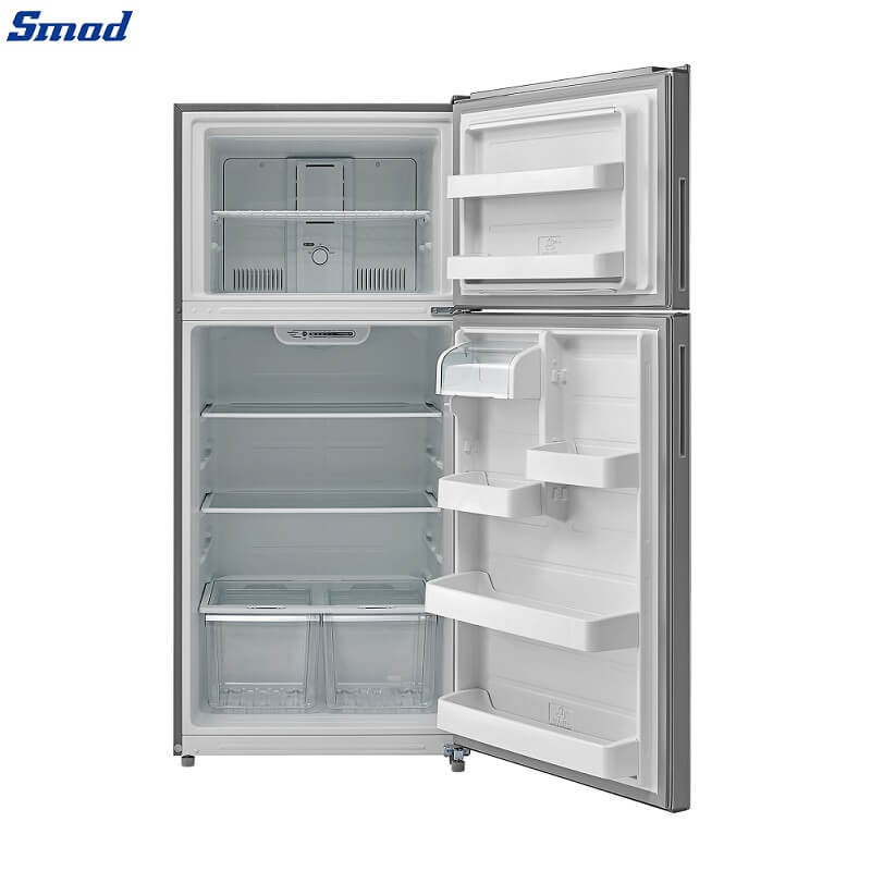 
Smad 12/18 Cu. Ft. Frost Free Top Mount Freezer Refrigerator with Anti-Frost System