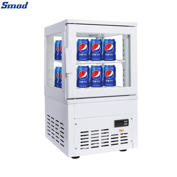 
Smad Commercial Countertop Display Fridge with Ventilated cooling system