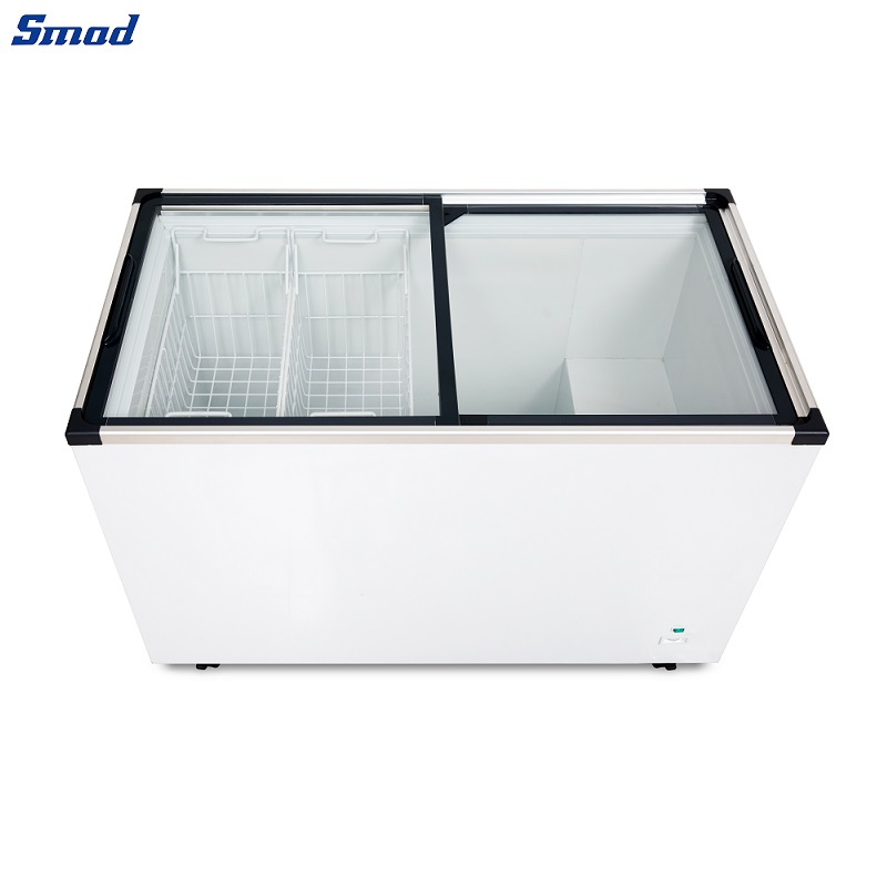 
Smad Sliding Glass Door Chest Display Freezer with Static cooling system