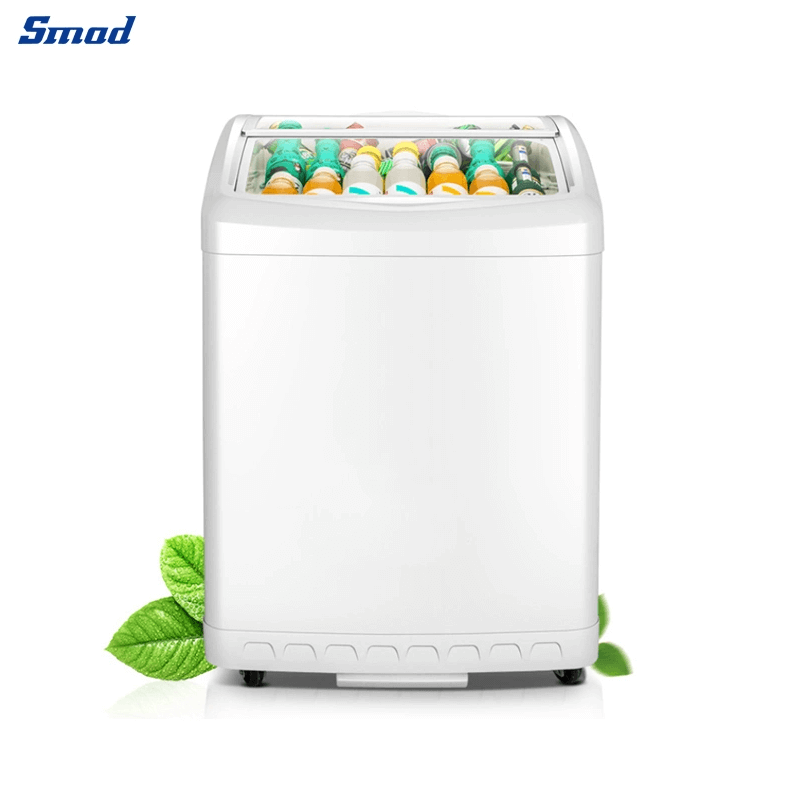 Smad Portable Ice Cream Freezer with Stylish Streamline Design