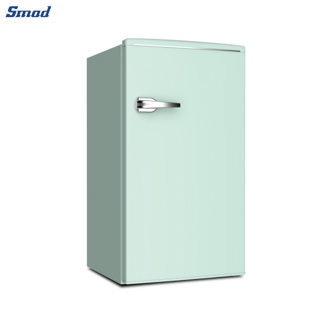 
Smad Retro Mini Fridge with Led Lighting