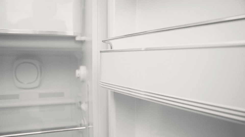 
Smad Retro Top Freezer Refrigerator with Storage bins