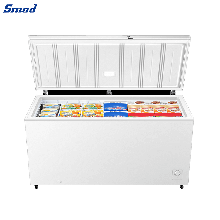 Smad Large Double Door Chest Freezer with Fast Freeze