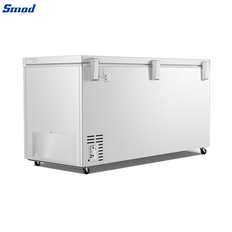 
Smad Large Double Door Chest Freezer with Movable Basket