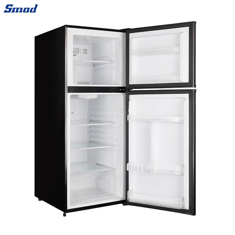 
Smad Stainless Steel Top Freezer Refrigerator with Clear Balconies