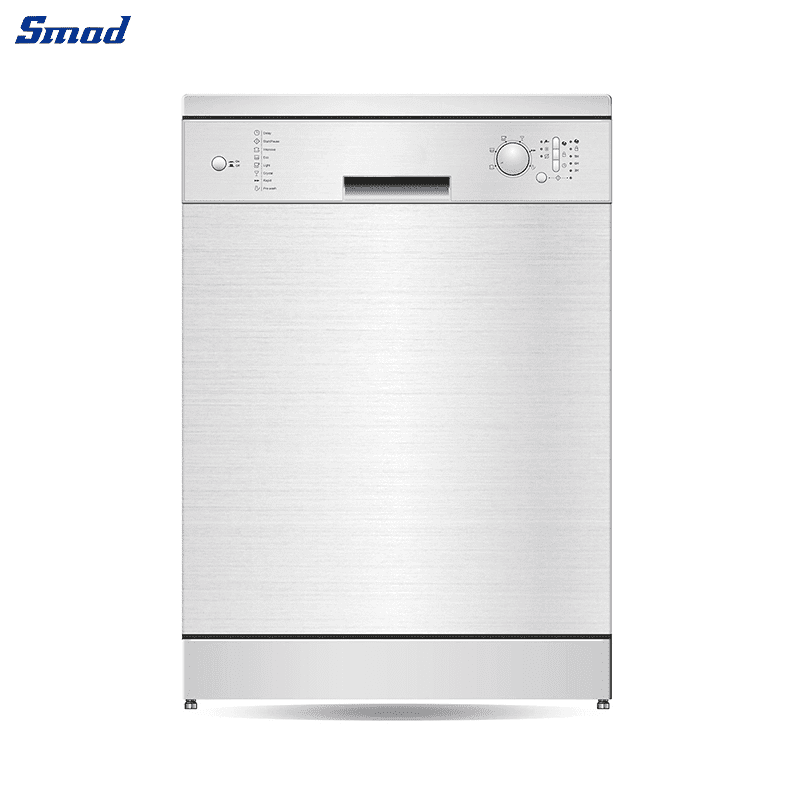 
Smad Automatic Freestanding Dishwasher Machine with Big display screen