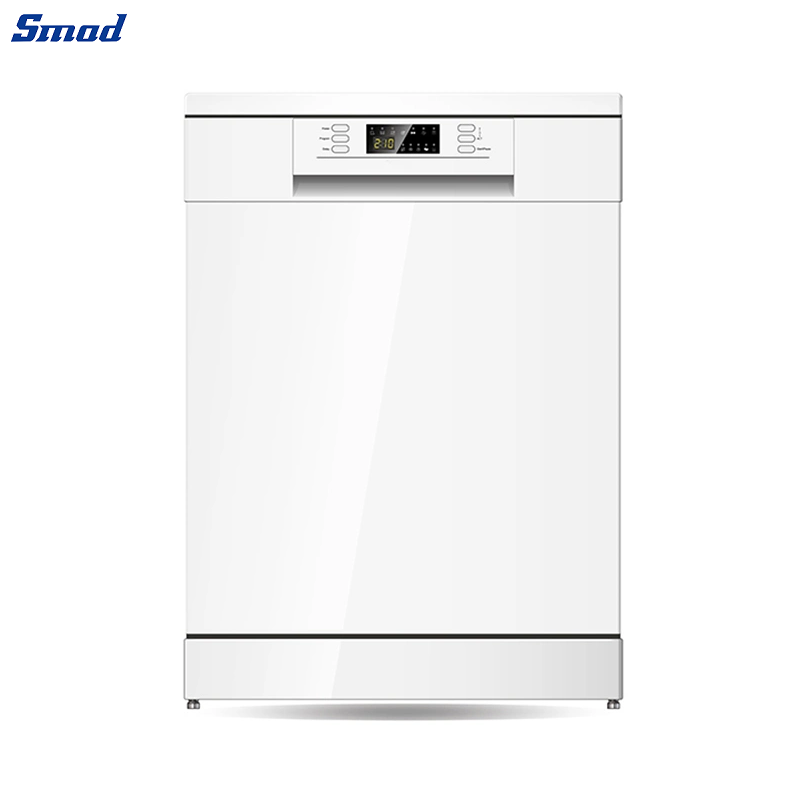 
Smad Automatic Freestanding Dishwasher Machine with 2 Spray arms