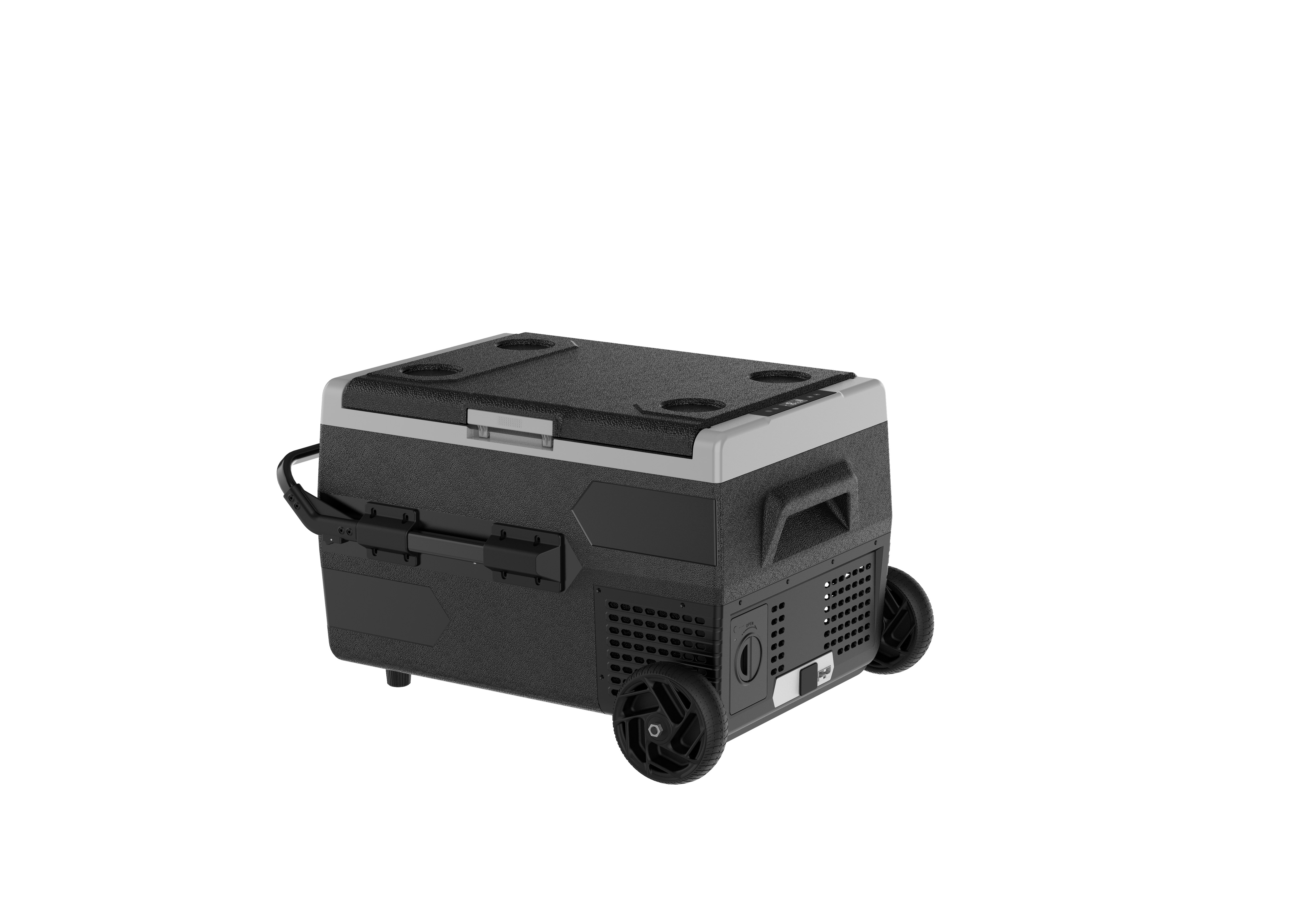 Smad 50L/65L 12/24 Volt Car Refrigerator with Outdoor and car using 