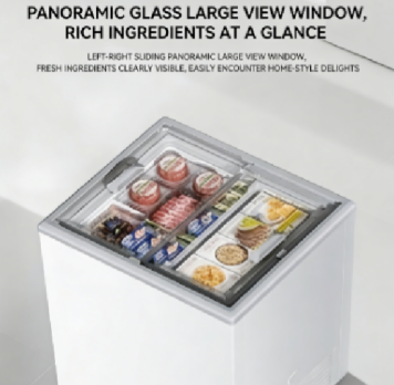 Smad Small Single Door Chest Freezer with Bigger Capacity