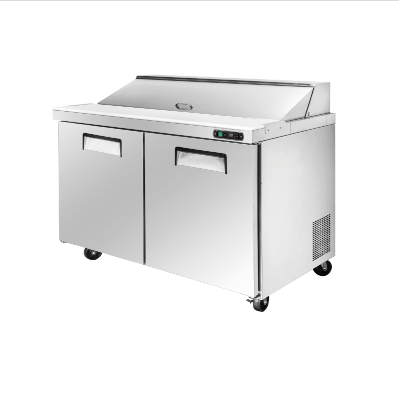 13.2 Cu Ft Commercial Undercounter Refrigerated Prep Table, Sandwich & Salad Food Preparation Cooler